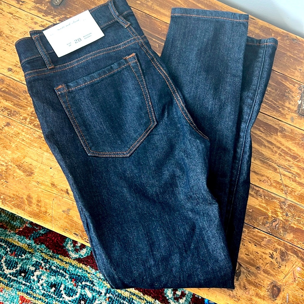 Loft modern skinny NWT 6p 28 !!
